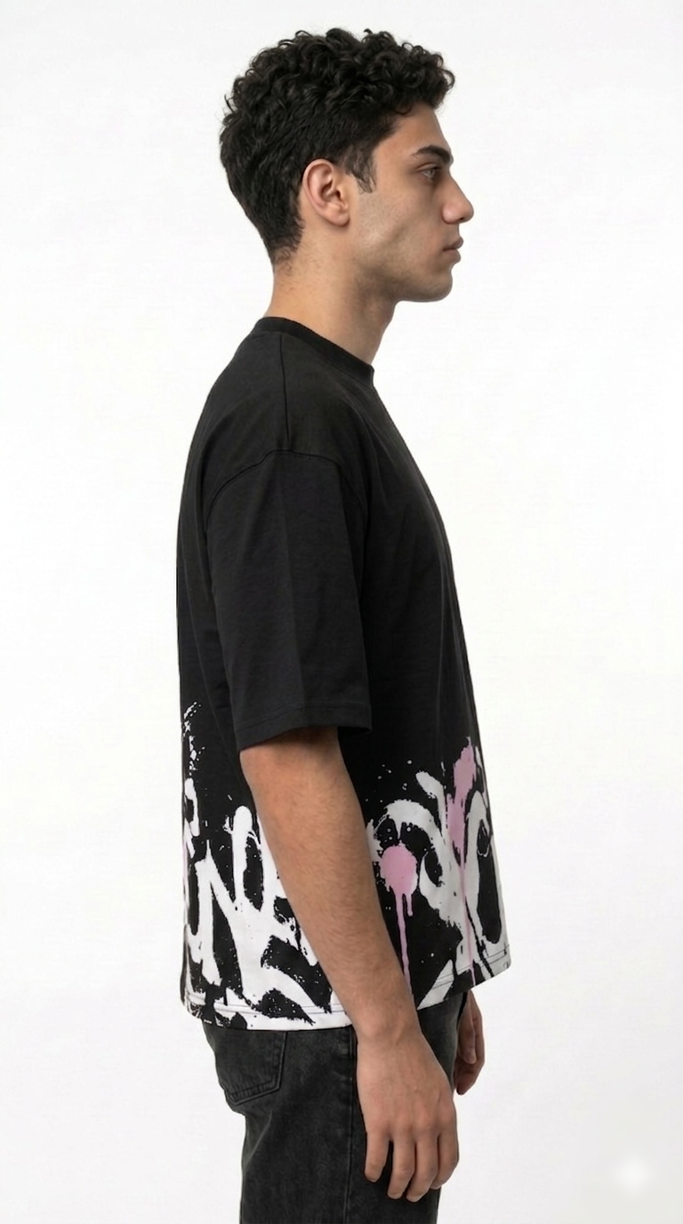 Double print boxy fit - boy