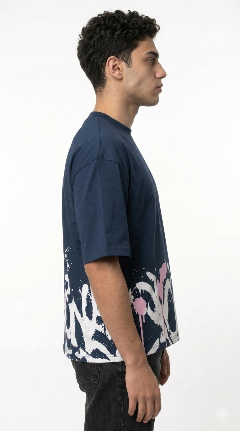Double print boxy fit- boy