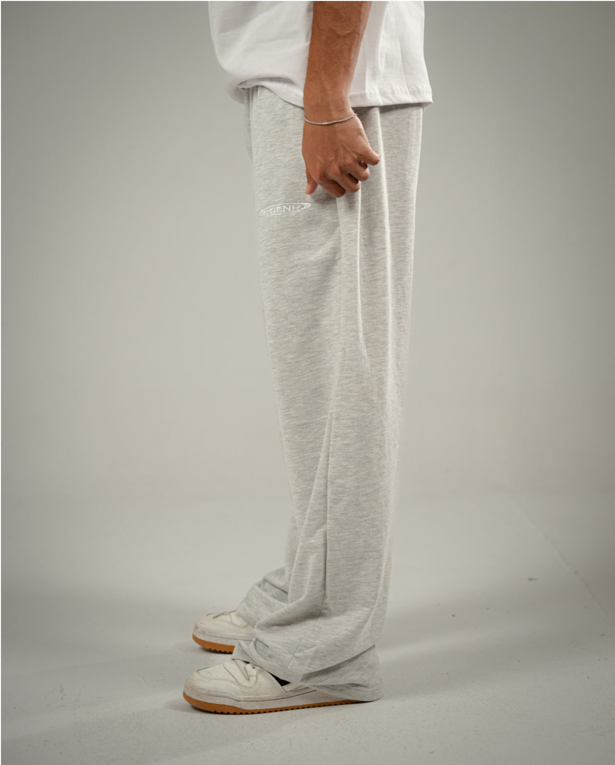 Wide leg Sweat Pants Grey - Boys