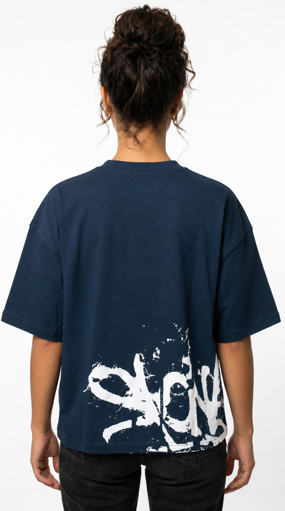 Double print boxy fit - girls