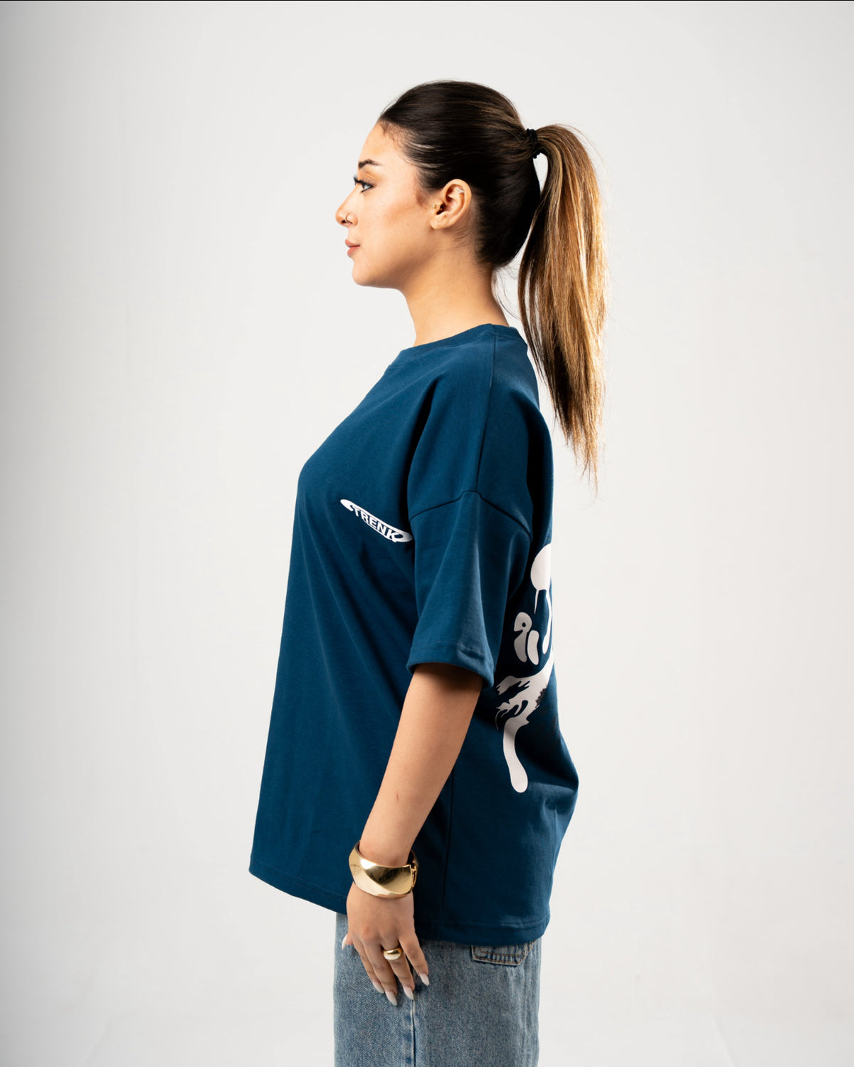 Navy Blue Trenk Girls